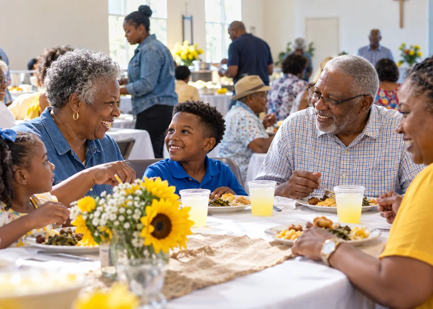 Church community gathering